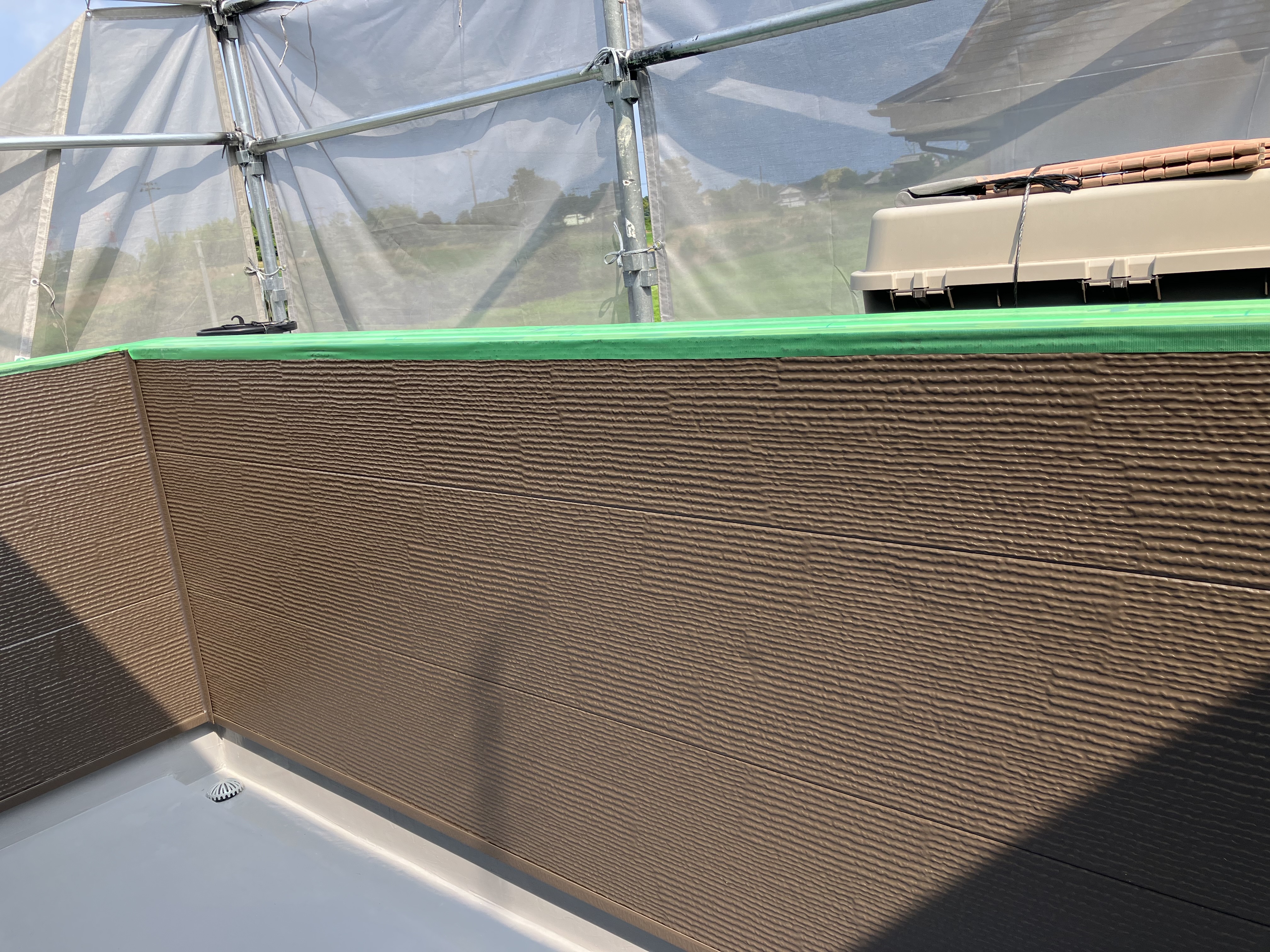 外壁サイディング修繕リフォーム工事 画像