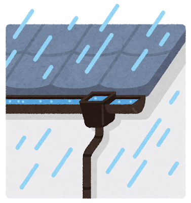 梅雨入り前に雨樋の掃除を【浜松市での屋根リフォームのご相談は当店へ】 アイキャッチ画像